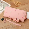 Women Long Wallets Purses Luxury Love Heart Wallets for Ladies Girl Money  Pocket Card Holder Female Wallets Phone Clutch Bag 2