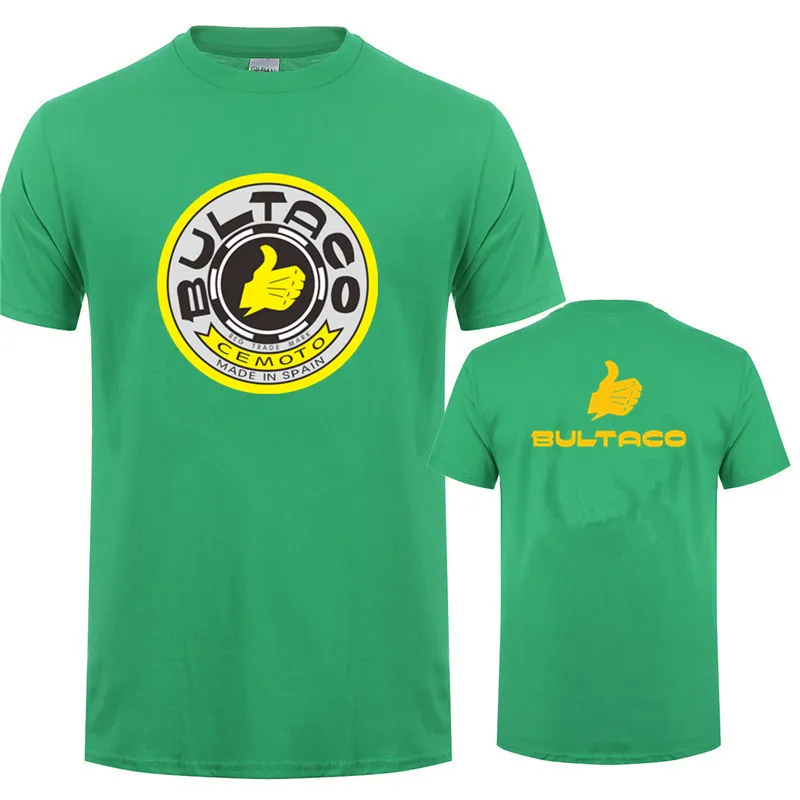 JVXZCNUYW Bultaco Cemoto Motorcycles Logo Men's Black T-Shirt Men's