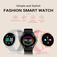 

Women Smart Watch Real-time Weather Forecast Activity Tracker Heart Rate Monitor Sports Ladies Smart Watch Men For Android IOS