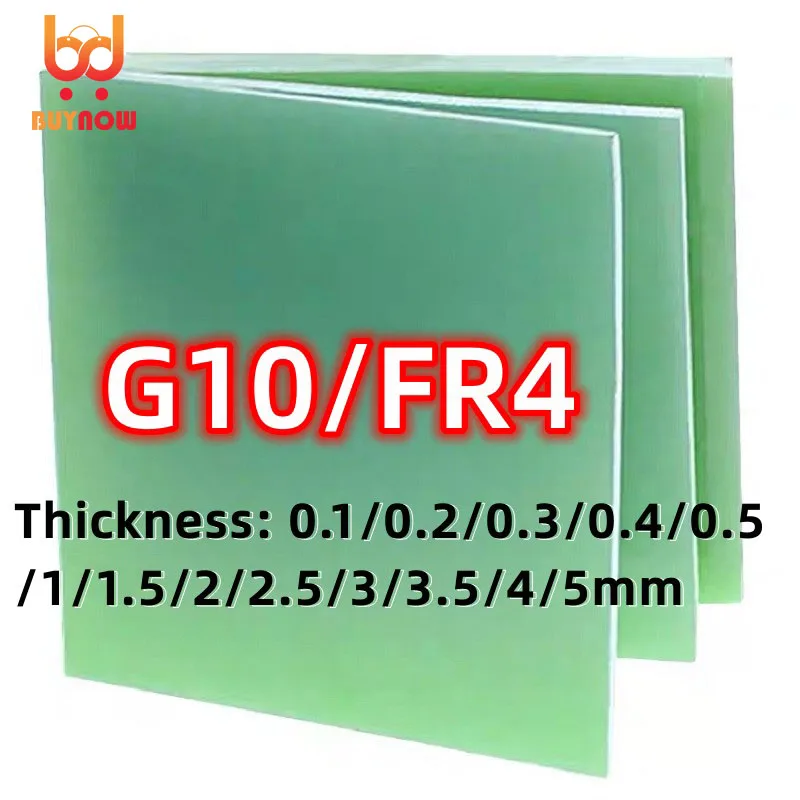 0.1/0.2/0.5/1/2/3/4/5mm 두께 FR4 유리 섬유 시트 연녹색 G10 에폭시 플레이트 3240 FR-4 에폭시 수지 보드 유리 섬유 3D 프린트
