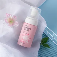 LAlKOU Japan Sakura Cleansing Mousse Facial Cleanser 100ml Shrink Pores Deep Clean Oil Control Moisturizing Skin Care 1