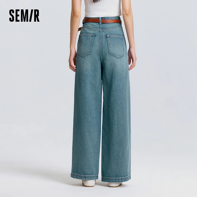 Semir High-Waist Wide-Leg Street Jeans - Image 3