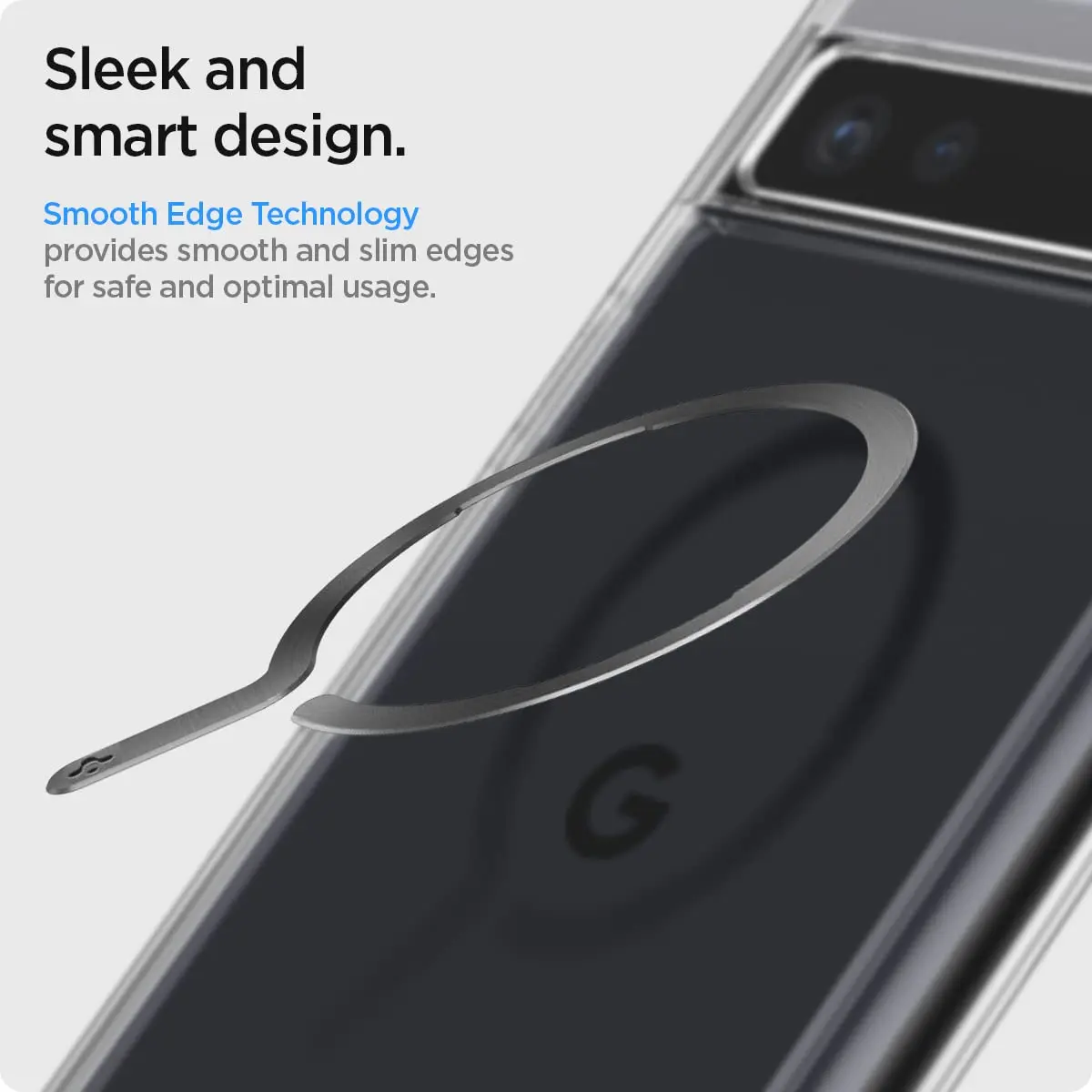 Spigen Ultra Hybrid MagFit Case Clear/Black Google Pixel 8 Pro