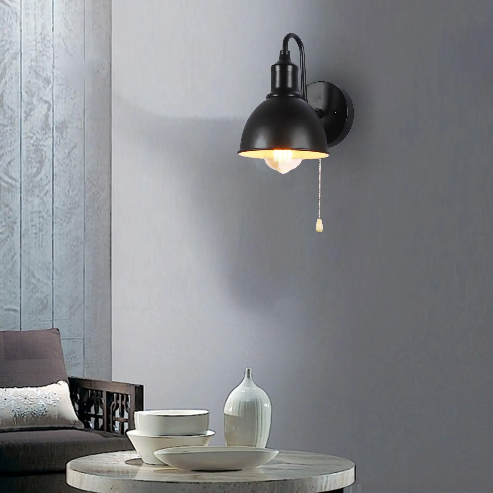 

Wall Light Sconce Reading Light Fixtures Wall Mounted Light Lighting Fixture LED Industrial Wall Lamp for Indoor Loft Decoration