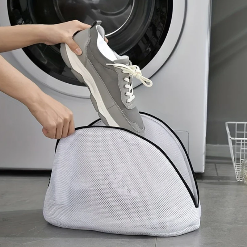 

Сетчатый мешок для стирки, сумка для стиральной машины, обуви с застежкой-молнией, дорожная стандартная защитная коробка для хранения одежды, сумки-органайзеры