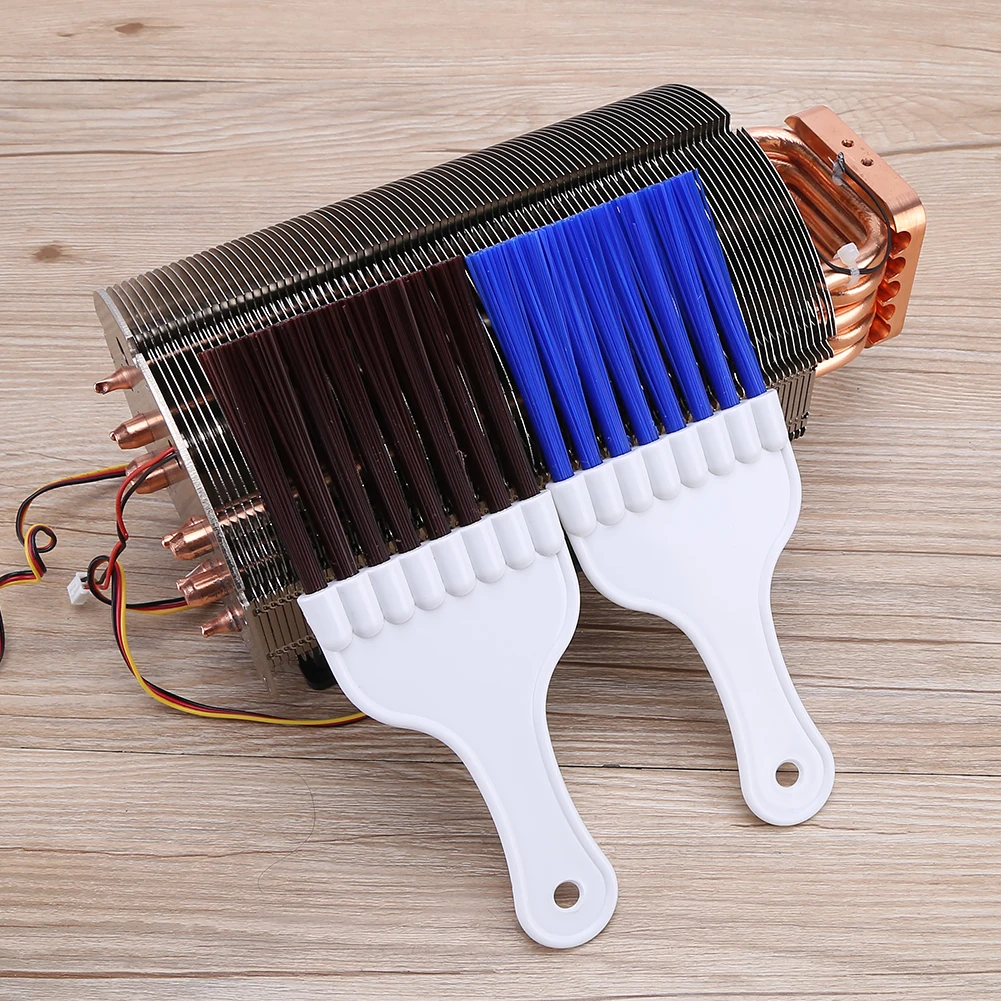 Air Conditioner Condenser Repair Tool Plastic Cleaning Whisk Brush Coil Comb for Air Conditioner for Fin Evaporator Refrigerator