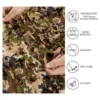 BASSDASH Camo Netting Camouflage Mesh Water Resistant for Hunting Blind Party Decoration Sunshade Shooting Tree Stand Cover 2