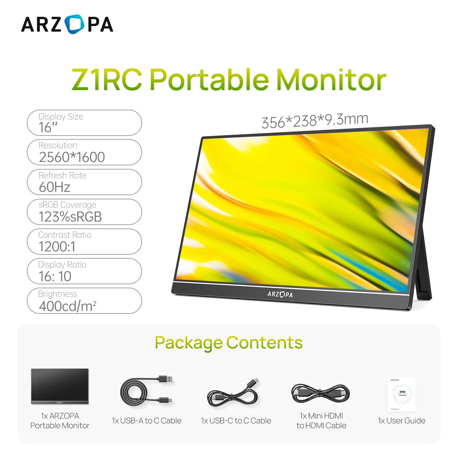 達*様 Arzopa 16.0インチ 2K ポータブルモニター 達*様 Arzopa 16.0インチ 2K ポータブルモニター Amazon.co.jp