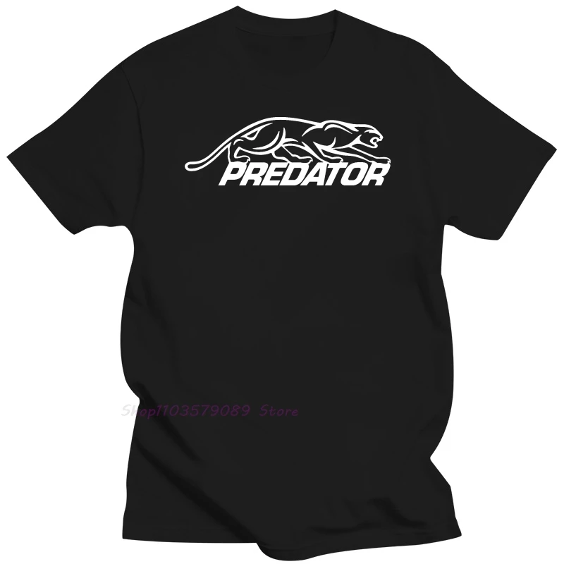 Predator Pool Cues Biliardo T-Shirt Da Uomo Manica Corta Nera