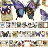 2m/Roll Matte Butterfly Specimen PET Tape 3D Crystal Ink Decorative Masking Tape Stickers For Diary Sticker Scrapbooking Journal 5
