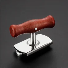 

Wood Handle Adjustable Jar Opener Stainless Steel Lids off Jar Opener Bottle Opener Kitchen Accessories Can Opener