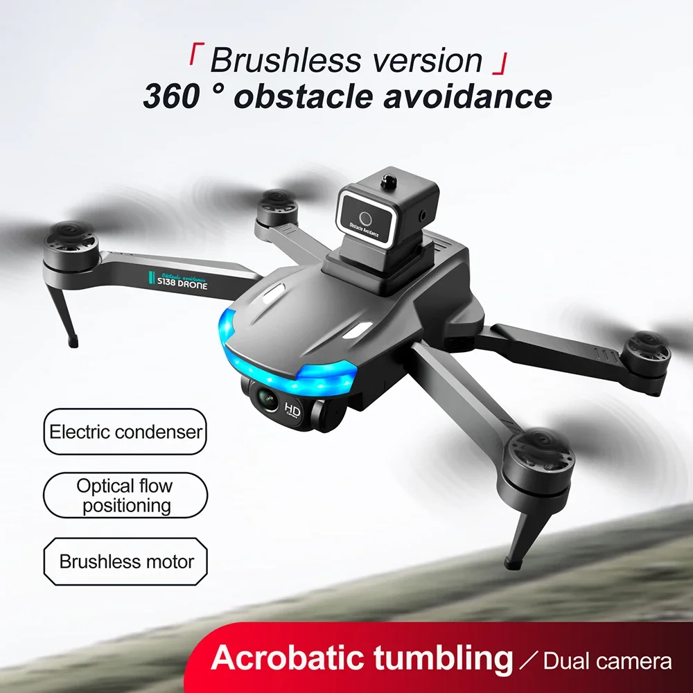 S138/RG100 FPV Dron Optical Flow Positioning 360° Obstacle