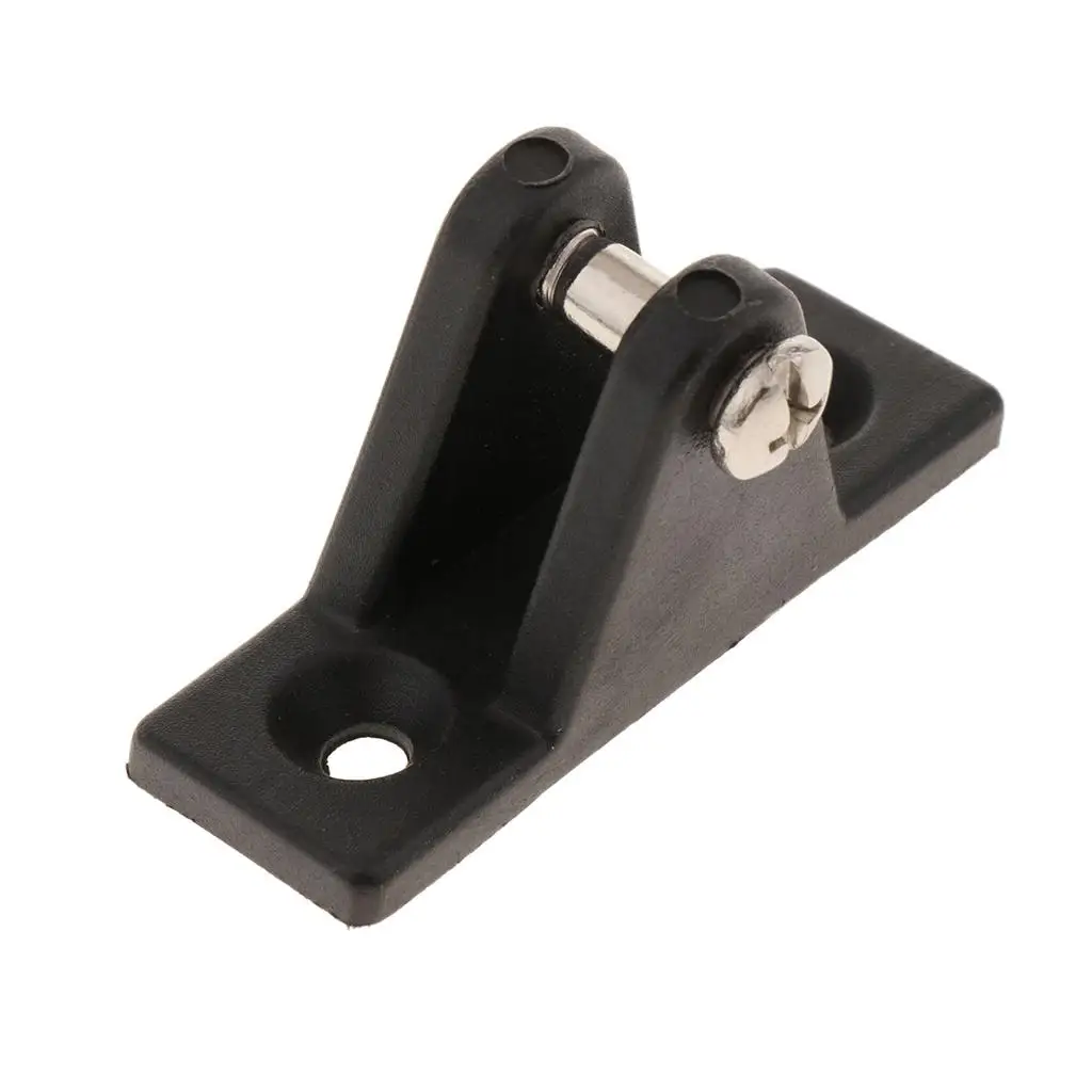 

Black Marine Boat Deck Hinge, Mounting Top Fitting Hardware Rustproof Plastic