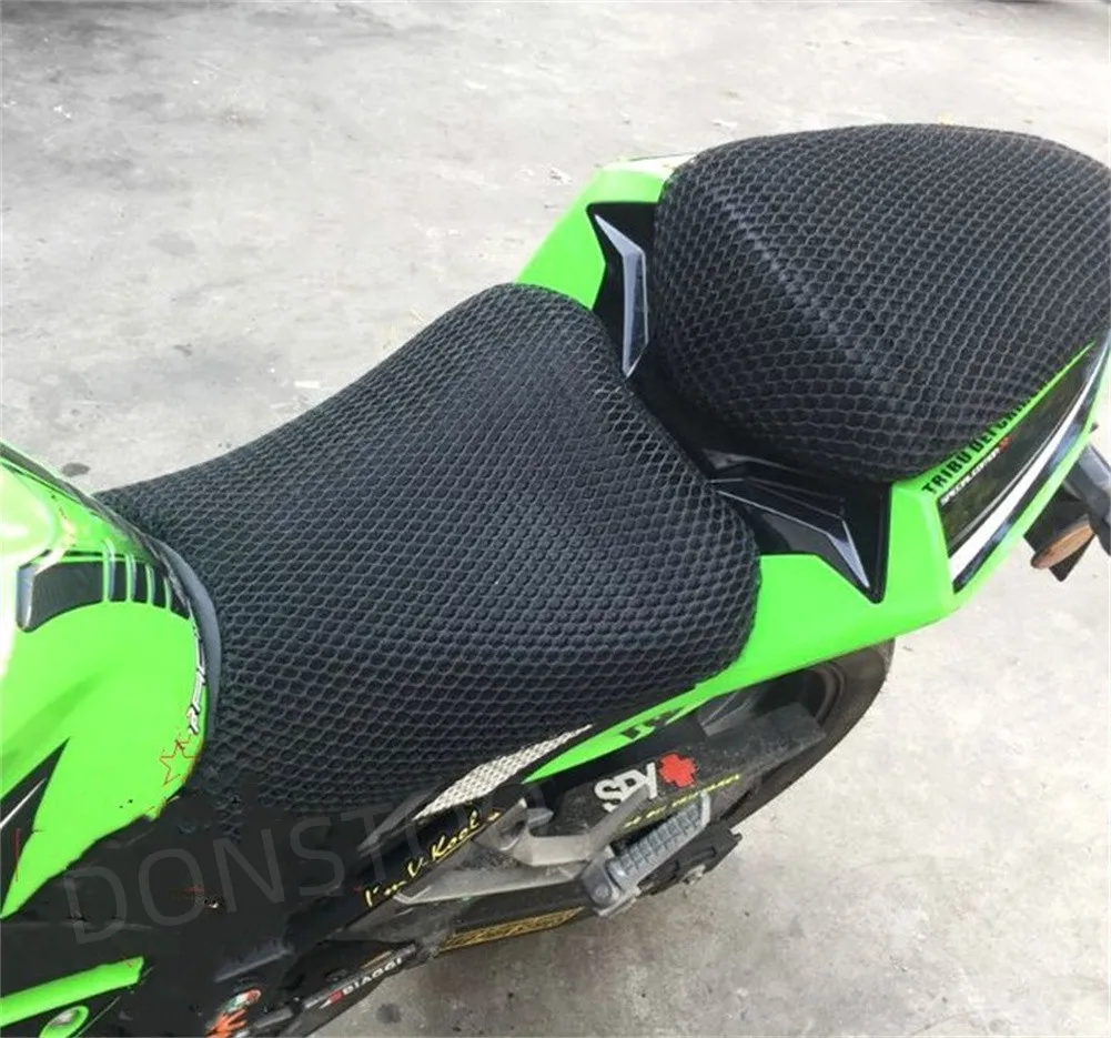 Housse De Selle Moto 3D Mesh - Respirante Et Antidérapante - Universelle