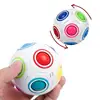 Free Shipping Puzzle Ball Speed Cube Ball Fun Stress Reliever Brain Teaser Color Matching 3D Puzzle Toy for Children Teen Adult 1