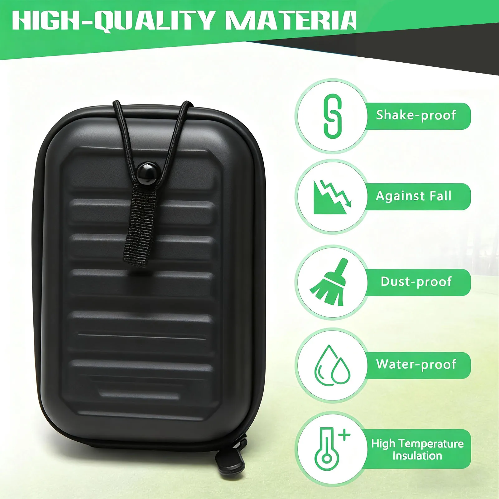 Portable Sturdy EVA Rangefinder Carry Case with Soft Interior
