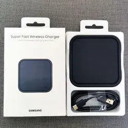 15W Qi Wireless Fast Charger Pad - Black