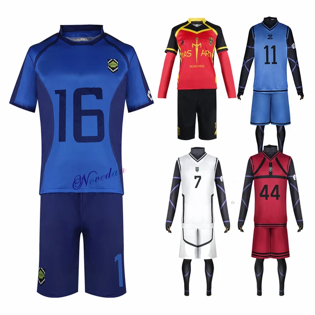 [알리익스프레스] 블루 락 레오 린 시두 이사기 바키라 치기리 카이저 애니메이션 코스프레 의상으로 완벽한 변신을 마무리하세요