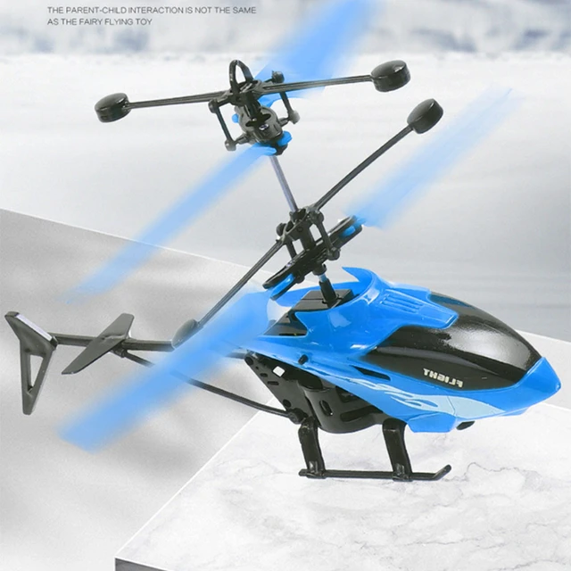 RC Aircraft Infrared Gesture Sensing 2 Channel Suspension Helicopter Anti-fall Charging Light Aircraft Toys Children's Gift 4