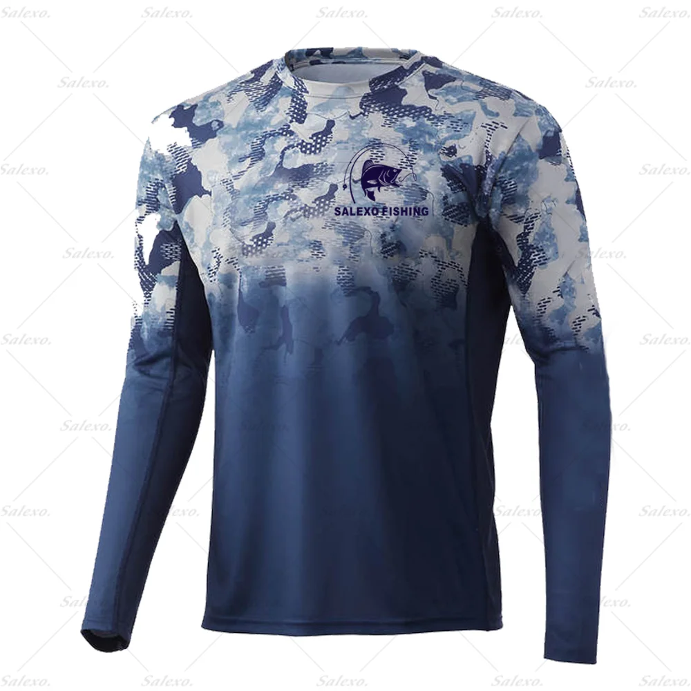Men's Fishing Shirts Summer Quick Dry UPF 50+ UV Outdoor Sport Tops