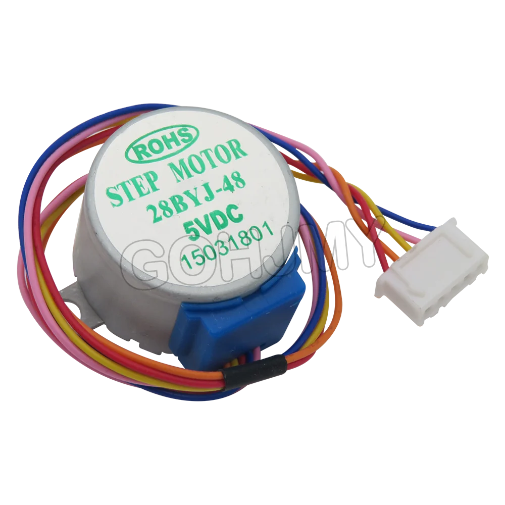 DC 5V 28BYJ48 Stepper Motor Lead 25cm Reduction Step Gear Stepper Motor 4 Phase 28byj48 for Arduino Diy Kit ULN2003 Driver Board