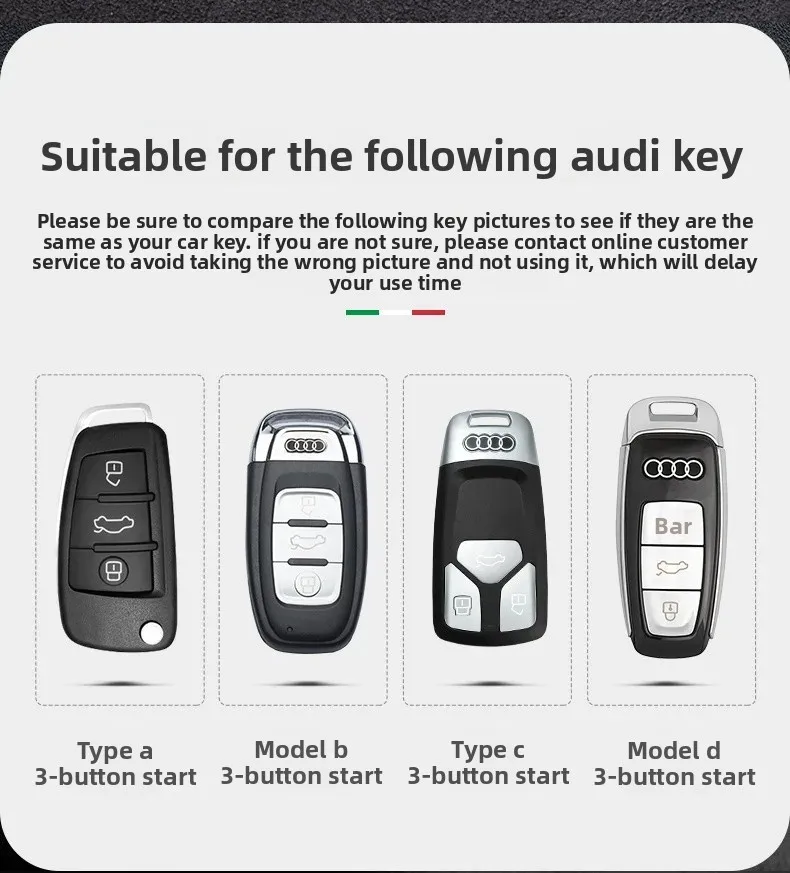 Premium Leather Suede Key Cover for Car Flip Keys - Stylish Auto Accessories Key Holder