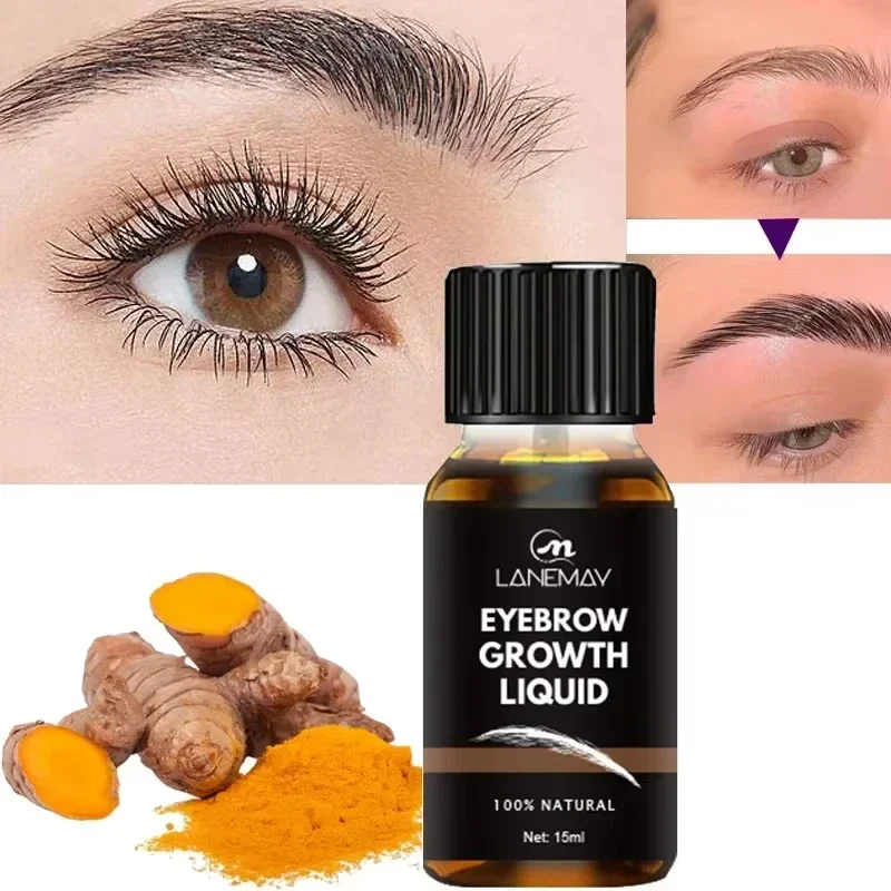 Eyebrow Growth Liquid Eyebrow Growth Serum Eyelash Hair Growth Anti Hairs Loss Product Prevent Baldness Fuller Thicker Lengthening Eyebrow Makeup