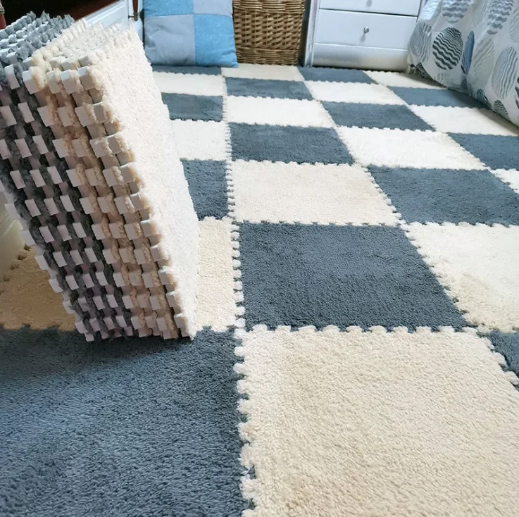 Soft Mats Bedroom Puzzles, Carpet Childrens Room Puzzle