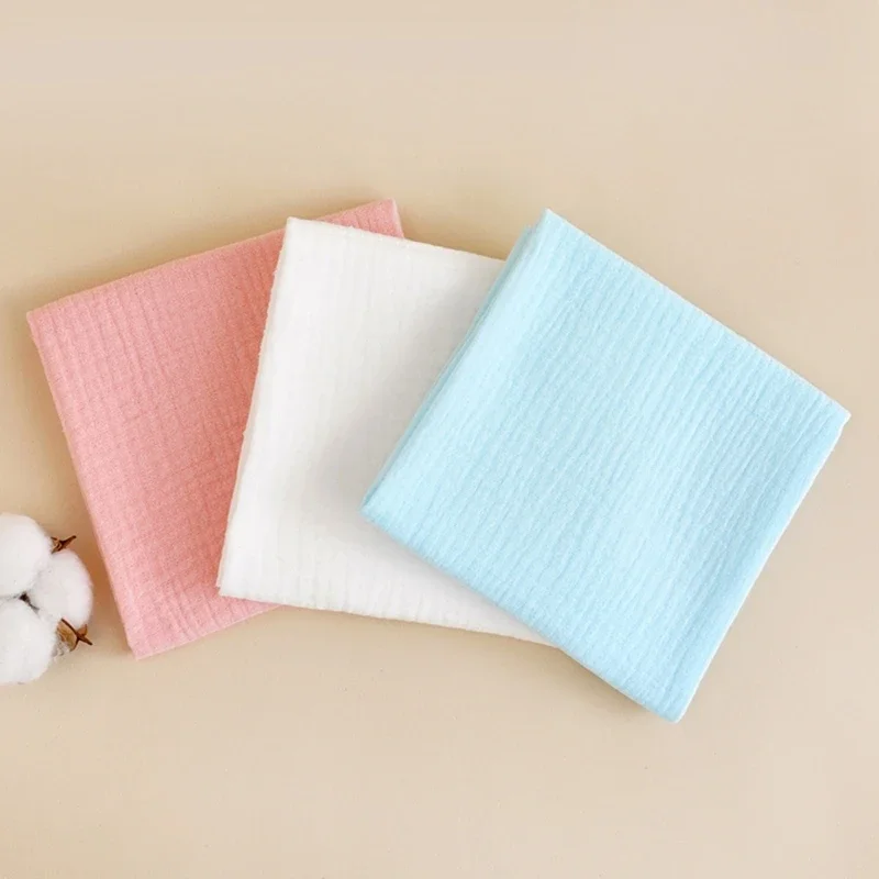 8pc Cotton Baby Gauze Diapers for Newborn Babies Nappy Changing Washable Reusable Double Layer Soft Baby Towel Burp Cloth - 4