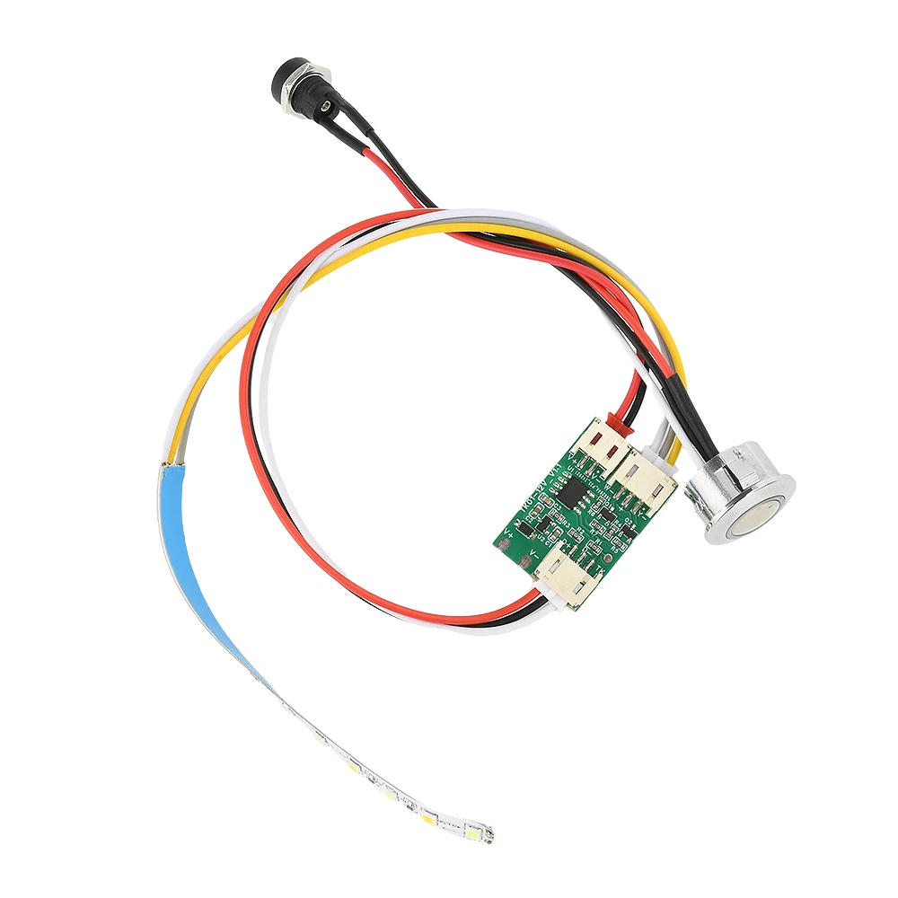 DC 8-12V LED Dimmer Touch Sensor Switch Infinitely Dimming Brightness Control Board Button