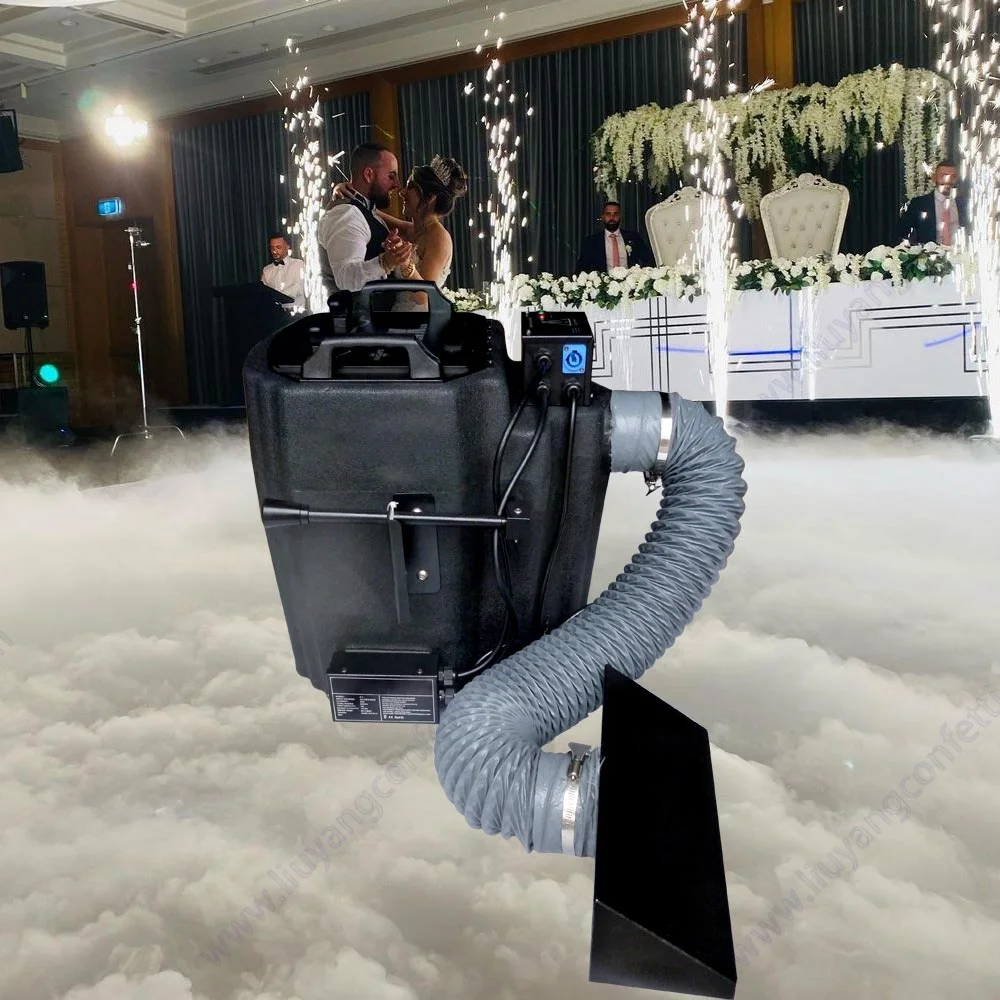 Low Lying Smoke Machine Nimbus 3500W Dry Ice Fog Machine for Wedding