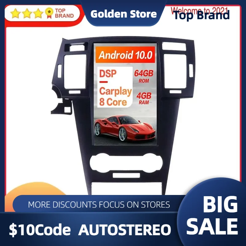 

Вертикальная стереомагнитола для Chevrolet EPICA 2006-2012 Android 13,0 Tesla