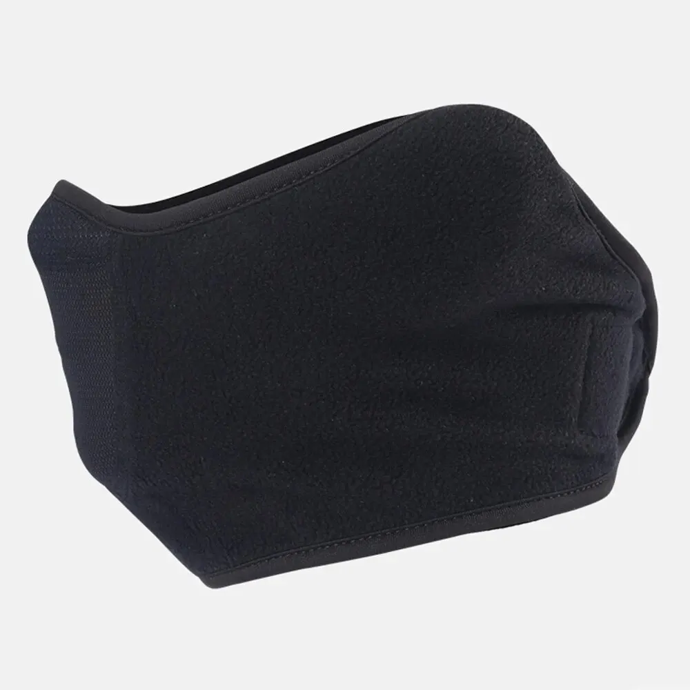 HEROBIKER 오토바이 사이클링 마스크 방풍 귀 오토바이 자전거 마스크 오토바이 따뜻한 반 얼굴 마스크 Black Balaclava