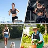 Adjustable Sport Running Chest Bag Running Vest Bag Reflective Front Chest Pack with Phone Holder Breathable Cycling Vest Bag 6