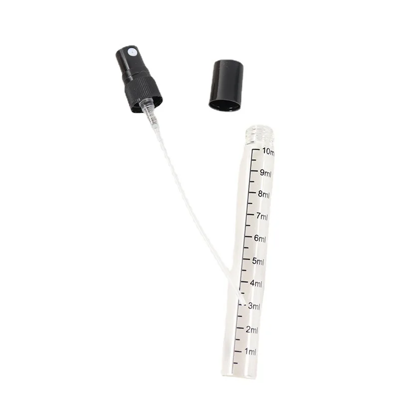 Spray bottle 50/100pcs 3/5/10ML glass spray bottle with scale travel bottle perfume dispenser for scent liquid sample DIY spraying