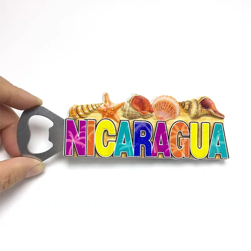 Panamá 3D Flip Flop Imán De Resina, Recuerdo De Viaje, Hecho A