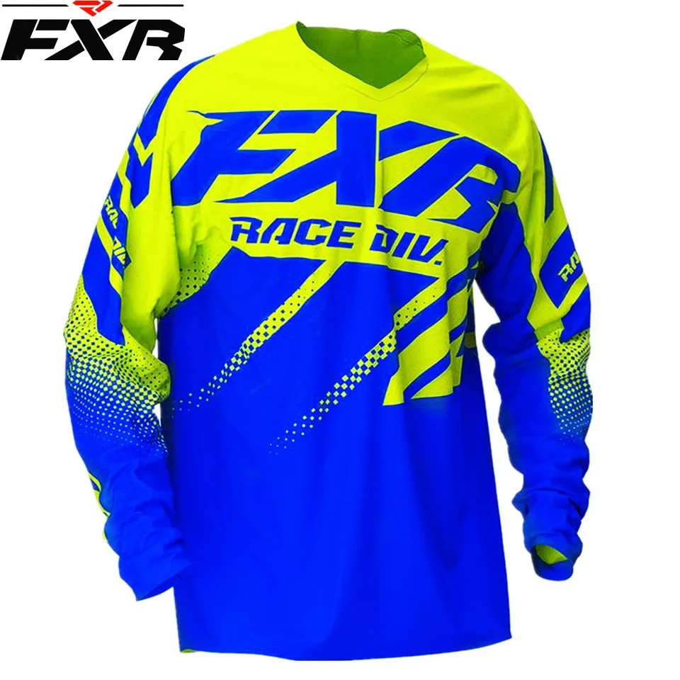 Cycling Jersey FXR Downhill Jersey Motocross Shirt Moto Cross Country Polera Mtb Jersey Motorcycle Mountain Bike Long Sleeve Sweatshirt
