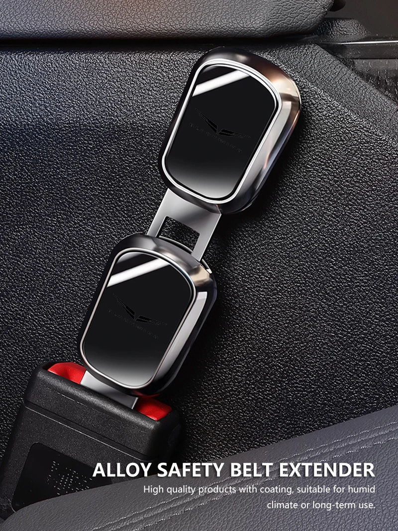 Premium autogordel accessoires set van 1 of 2 stuks