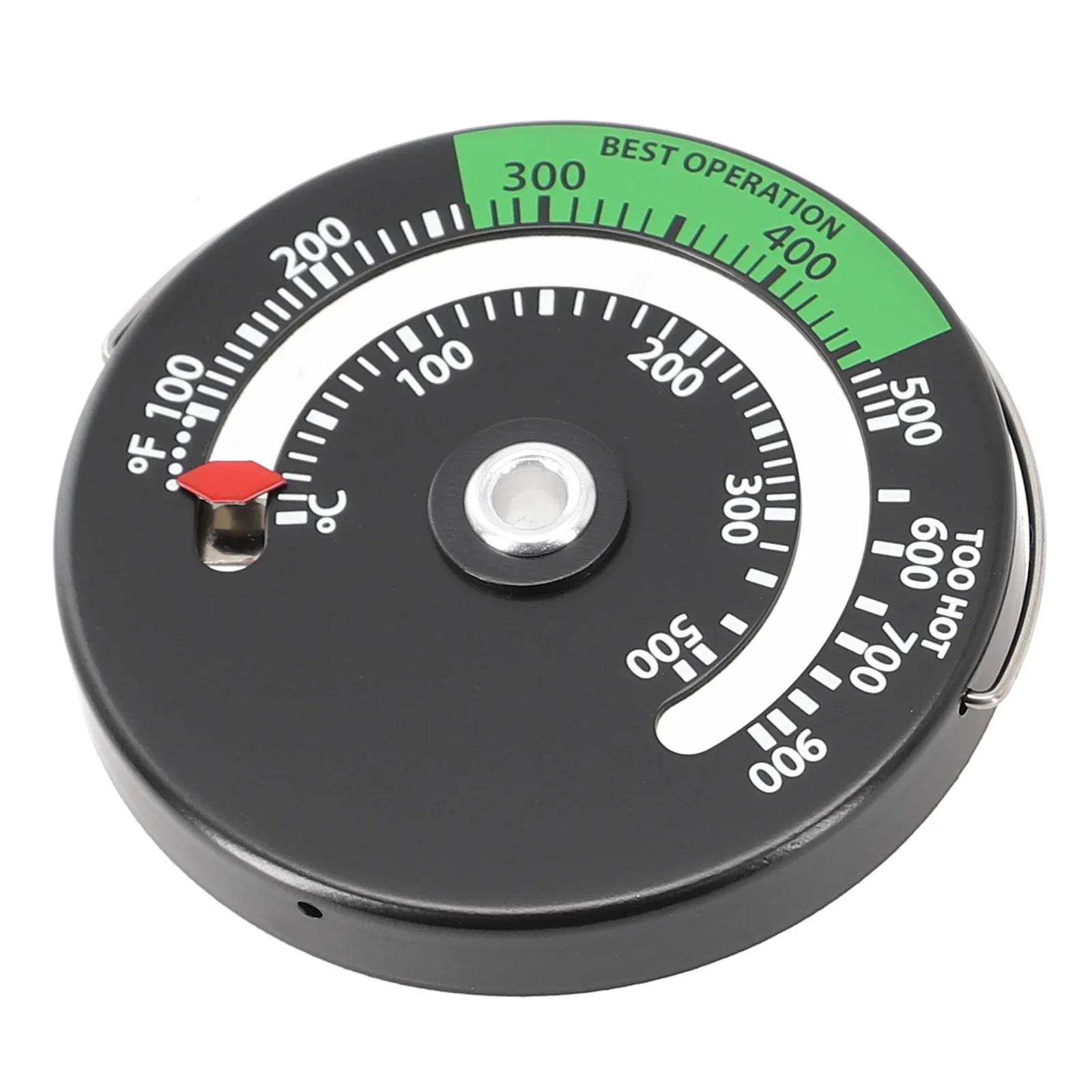 Quality Fireplace thermometer Kitchen Accessories Home Measurement Oven Place Stove Temperature Aluminum alloy