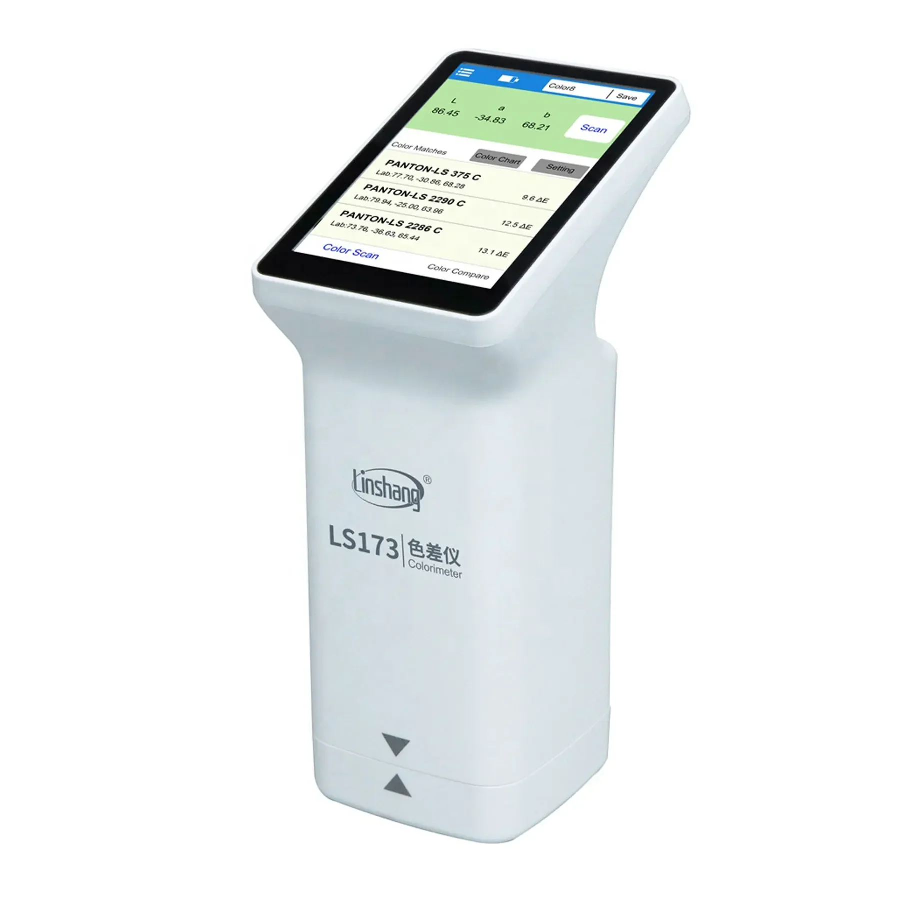 LS173 Portable Multifunctional Colorimeter With Touch Screens Color Analyzer Lab