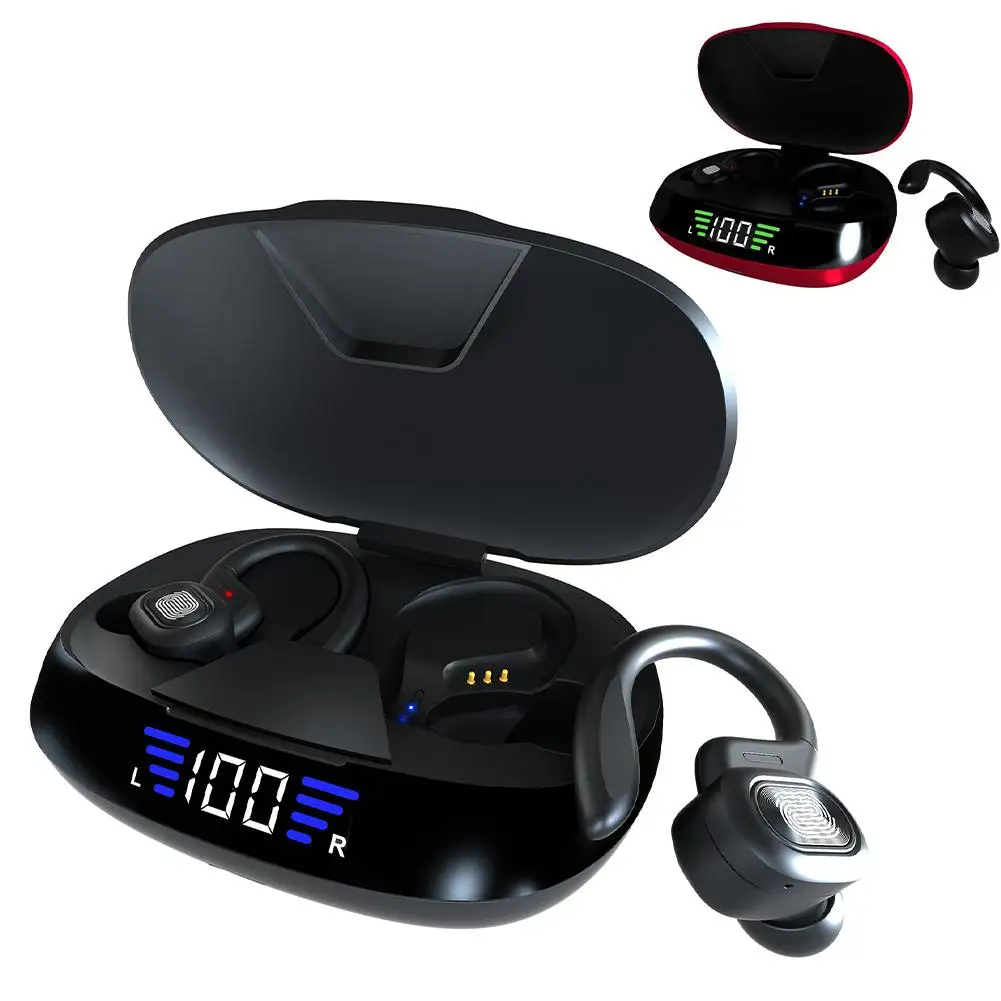 

Беспроводные музыкальные наушники VV2 с басами, стерео звук с беспроводным светодиодным дисплеем, зарядный чехол, наушники для Xiaomi, Huawei, Samsung