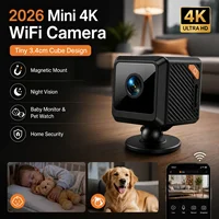 Mini caméra WiFi 1080P, vision nocturne, sécurité domestique intelligente, surveillance CCTV, camping en plein air, caméra subminiature 4