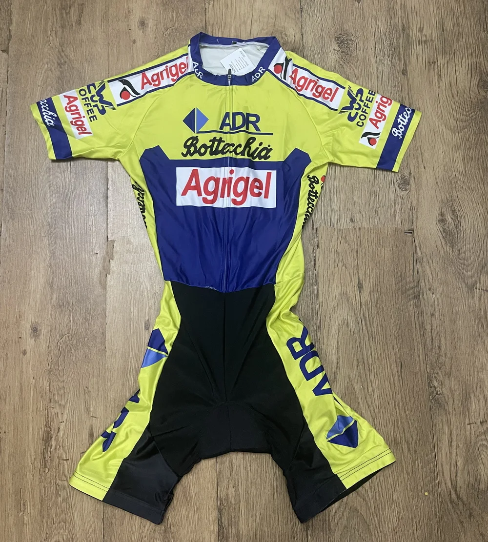 ADR AGRIGEL BOTTECCHIA TEAM Skinsuit body Summer Cycling Jersey