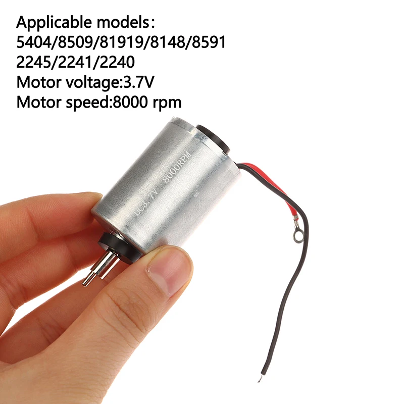 Rotatary Dc Motor DC 3.7V Rotary Motor 8000 RPM Fit For 8148/8591 Hair Clipper Rotary ...