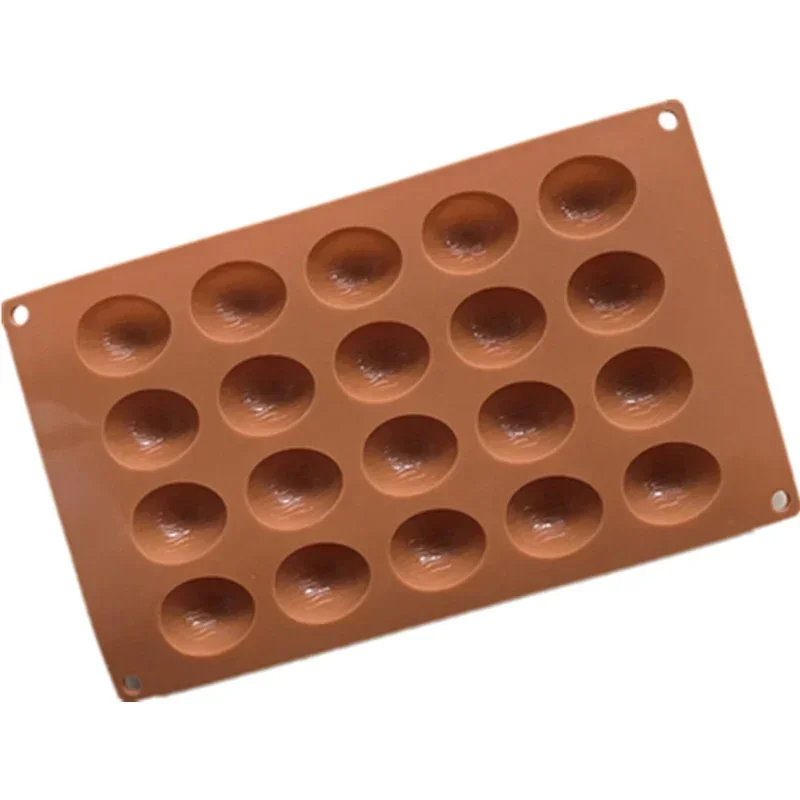 20-Cavity Silicone Walnuts Chocolate Mold Pudding Fondant Baking Mold Cake Decorating Baking Tools Walnuts Nuts Soap