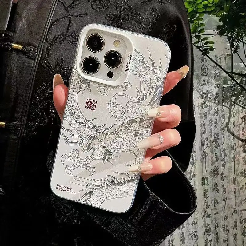 Year of the Dragon デザインiPhone15plus Year of the Dragon iPhone 15 Plus Case – Wildflower Cases