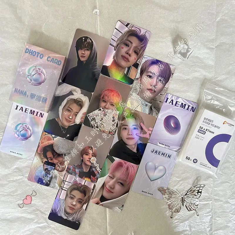 50pcs/Box Na Jae-Min Jaemin Laser Mini Card Album Lomo Card Fans Collection Gifts