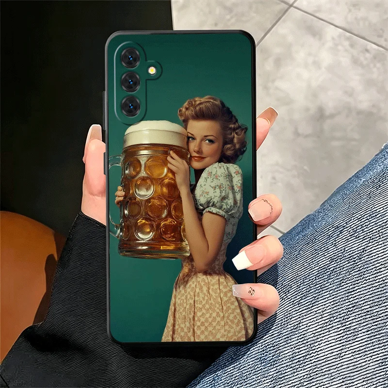 Funny Beer Bubble Summer Soft Phone Case