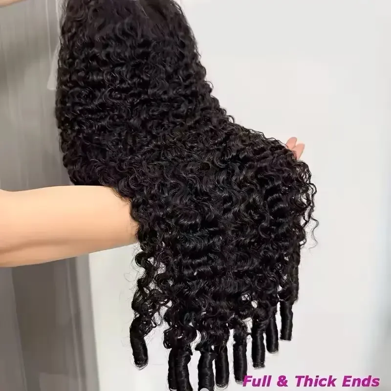 30 36 Inch Burmese Curly Hair Wig 13x6 HD Lace Front Human Hair Hair Wig 250% Density 13x4 Lace Front Loose Deep Wave Wig 2