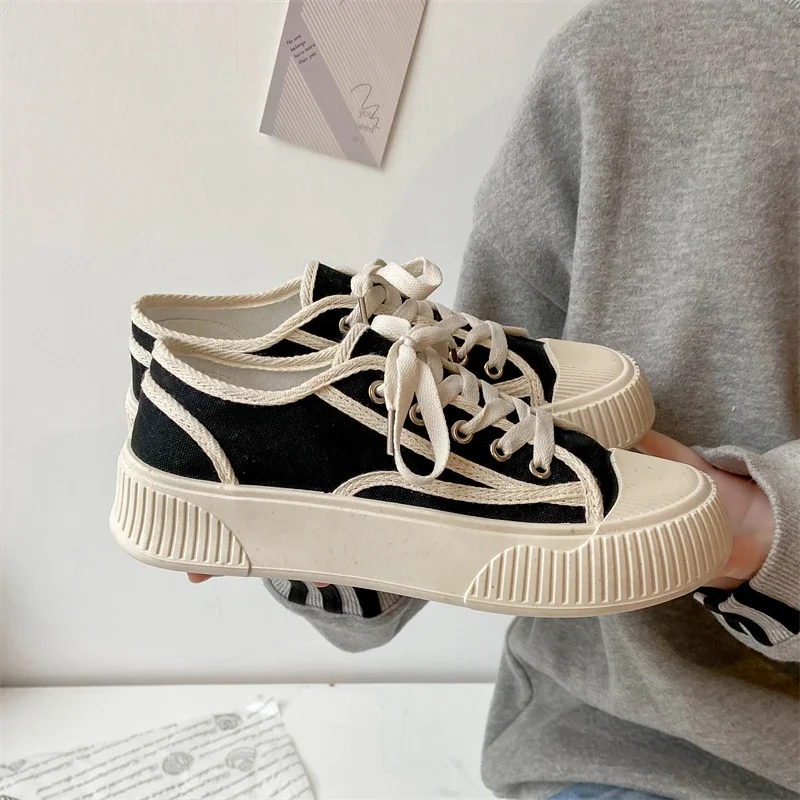 Canvas Shoes for Woman 2024 Summer New Fashion Women Casual